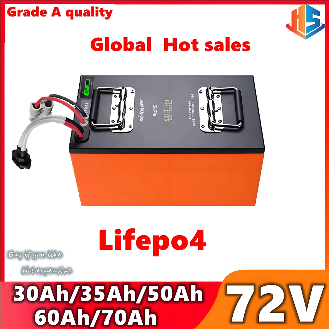 72V 40Ah Lifepo4 Battery Pack - Skuter EV 72V 50Ah 60Ah 35Ah