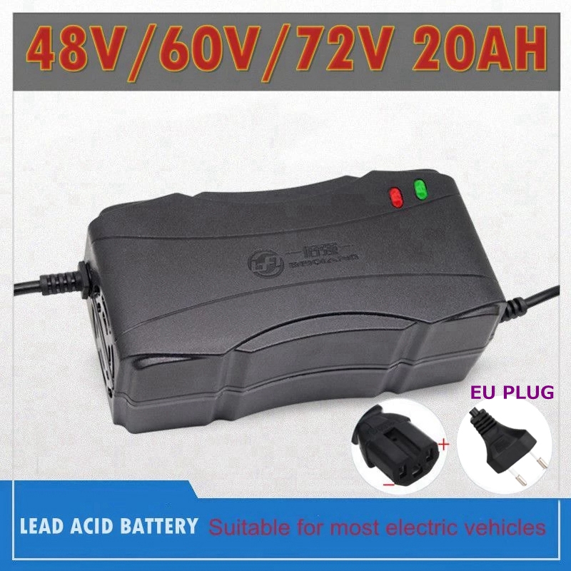 84V 20A Smart Charger - 48V/60V/72V 2.8A Inteligentna ładowarka akumulatorów kwasowo-ołowiowych