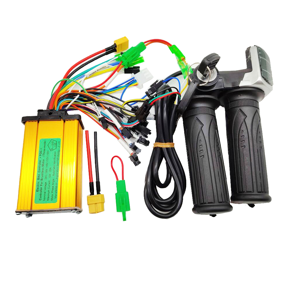 Kelly Kls7230S Controller - Przepustnica roweru elektrycznego 36V 48V Wyświetlacz