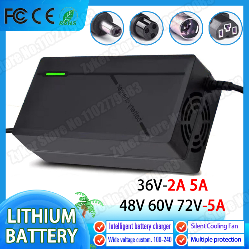 84V 20A Smart Charger - Ładowarka 36V 48V 60V 72V 2A