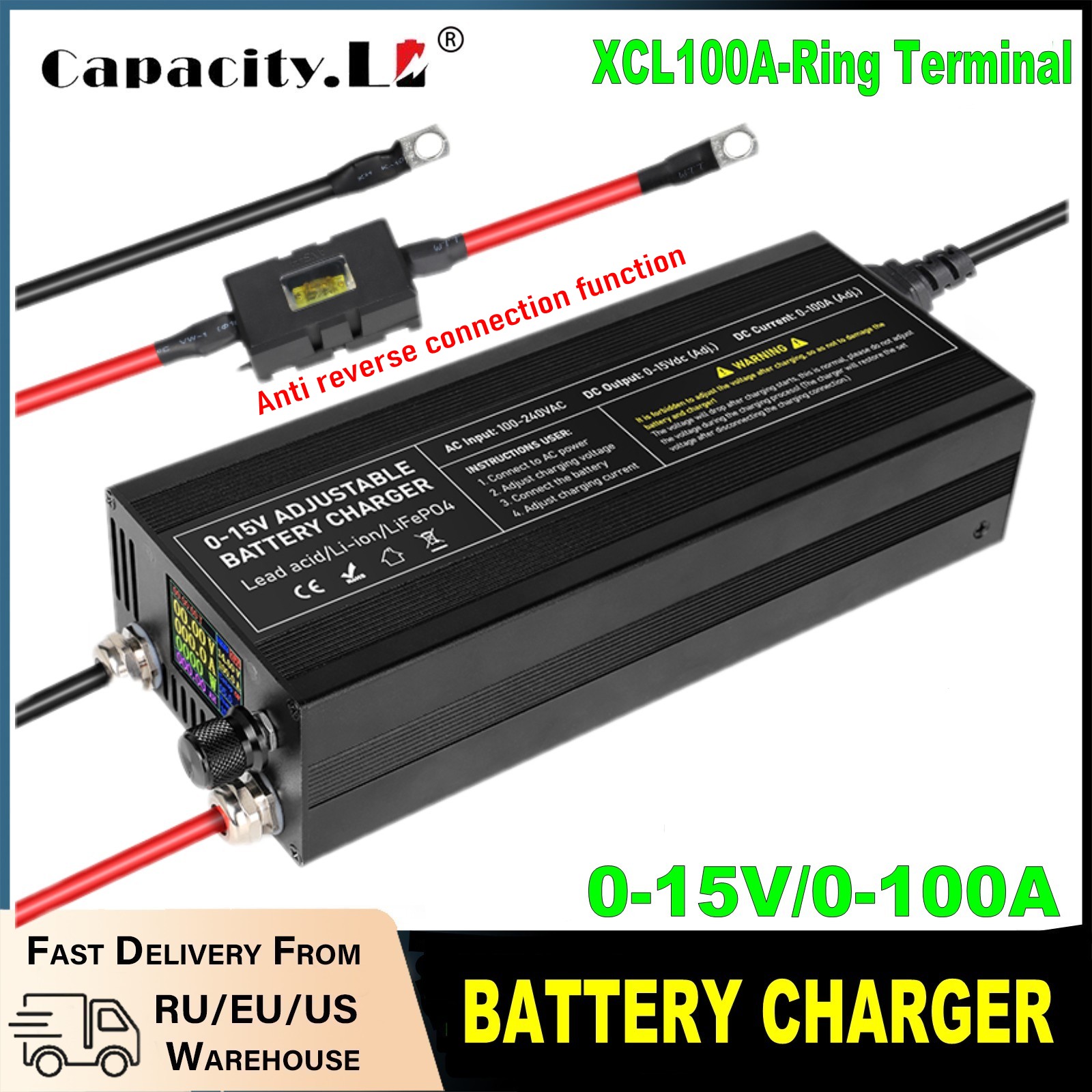 Regulowana ładowarka akumulato – 84V 20A Smart Charger recenzja i cena