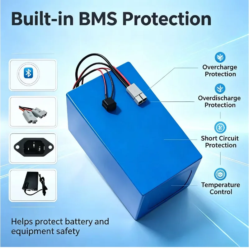 Akumulator XM 72V LiFePO4, 30A – 72V 40Ah Lifepo4 Battery Pack recenzja i cena