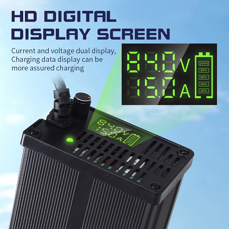 Ładowarka do akumulatorów lito – 84V 20A Smart Charger recenzja i cena