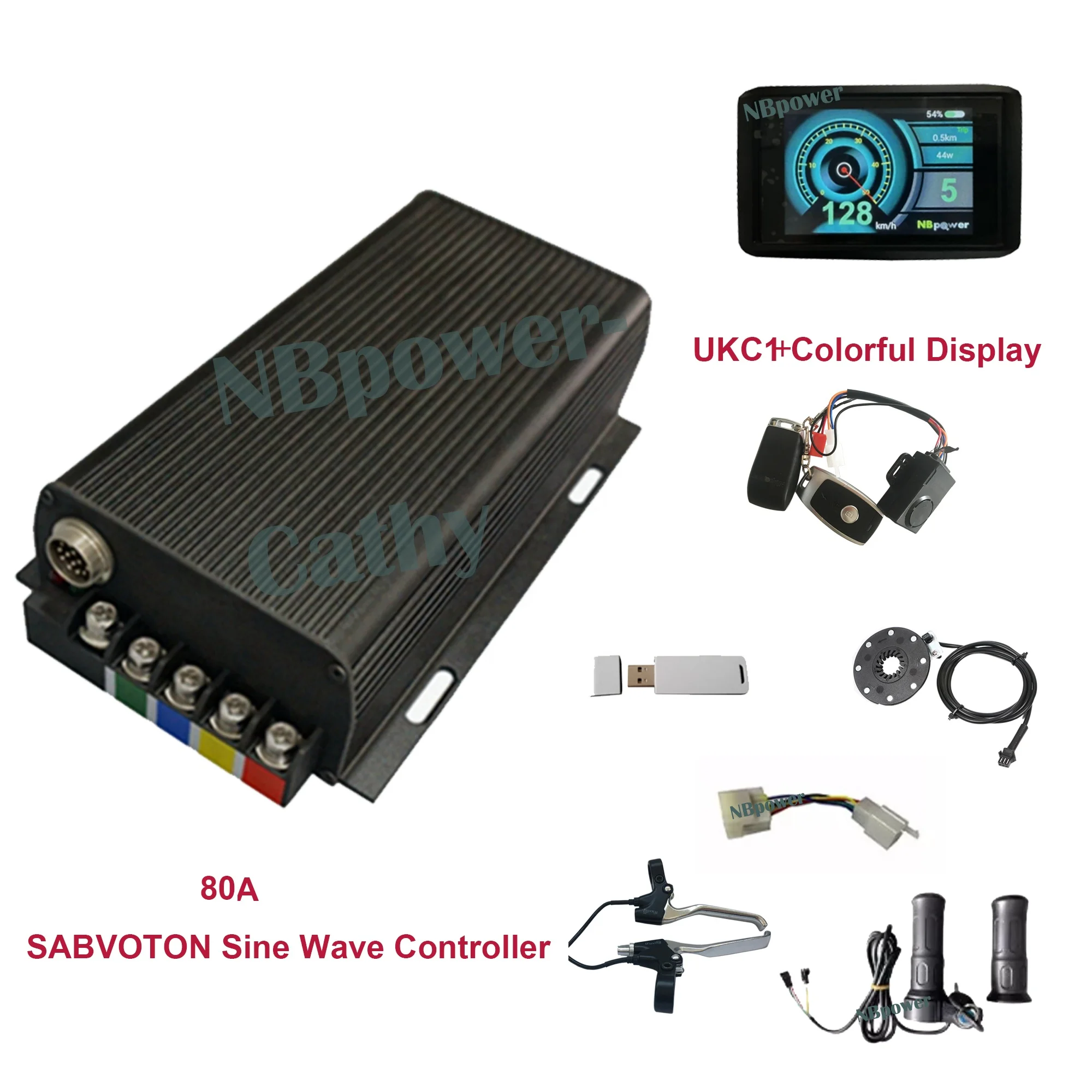 Zestawy kontrolerów Sabvoton 4 – 72V 100A Sabvoton Controller recenzja i cena