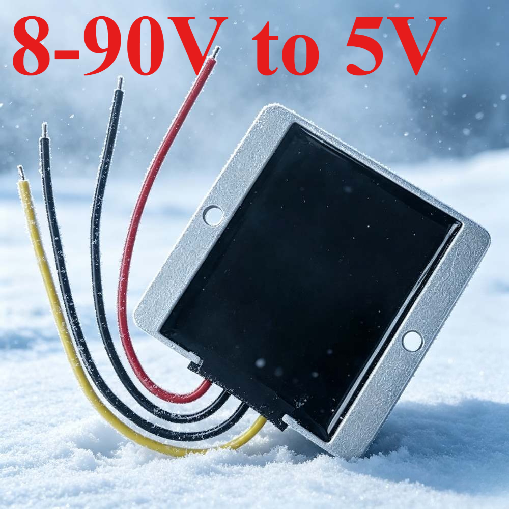Konwerter DC 10-90V na 5V, reg – 72V 15A Fast Charger recenzja i cena