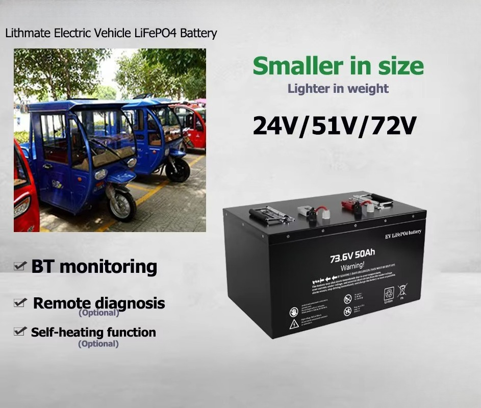 Akumulator litowy 48 V, pakiet – 72V 40Ah Lifepo4 Battery Pack recenzja i cena