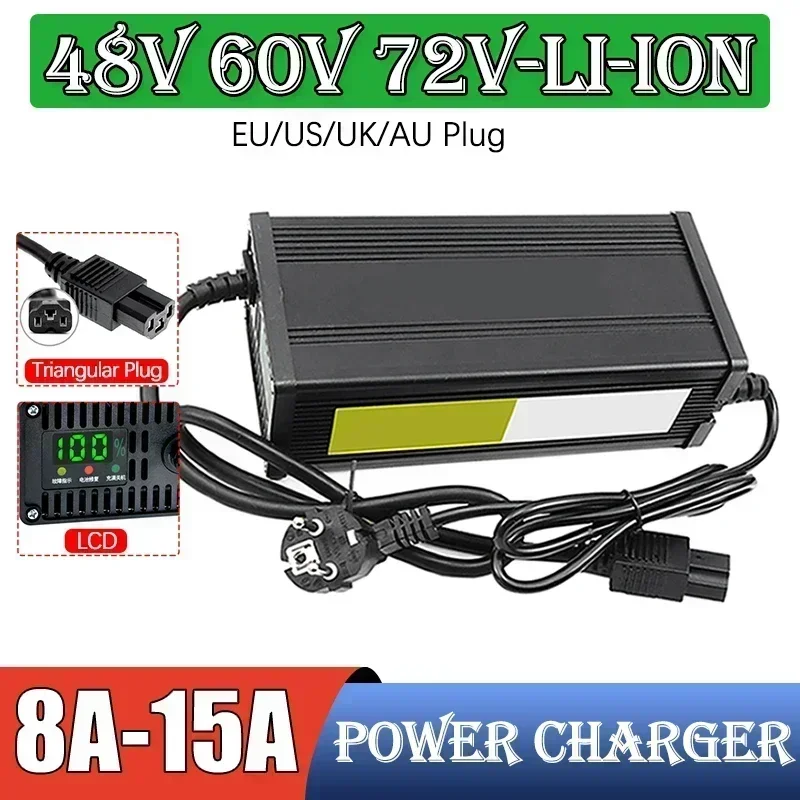 48V 60V 72V Ładowarka do akumu – 72V 15A Fast Charger recenzja i cena
